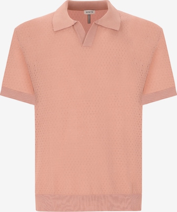 Distretto12 Shirt 'Carrara' in Roze: voorkant