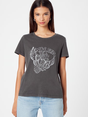 T-shirt 'ALBAFRANCIS' VERO MODA en gris : devant