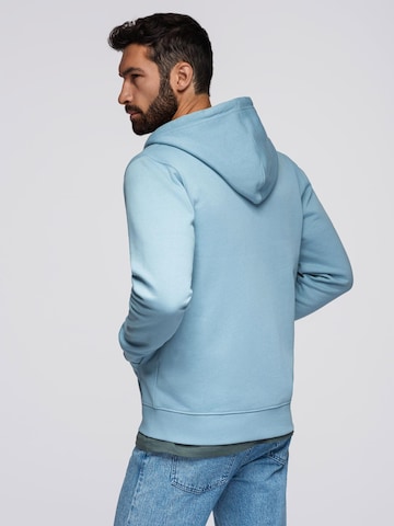 Sweat-shirt Ombre en bleu