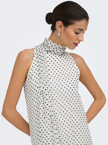 JDY Jurk 'JDYPolka' in Wit