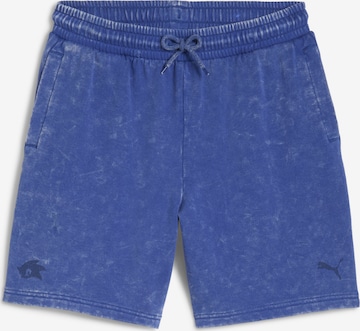 PUMA Sports trousers in Blue: front