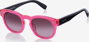 Occhiali da sole 'Dsquared2 Sonnenbrille' di DS2 in rosa: frontale