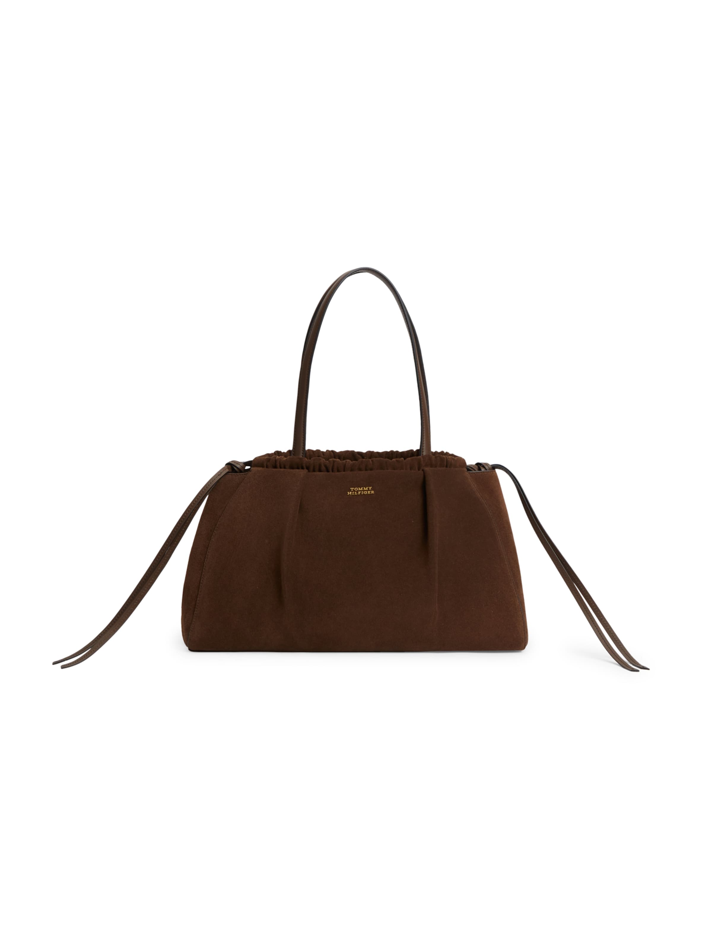 TOMMY HILFIGER Schoudertas in One Size in de kleur Bruin, Productweergave
