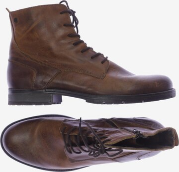 JACK & JONES Stiefel 44 in Braun: predná strana