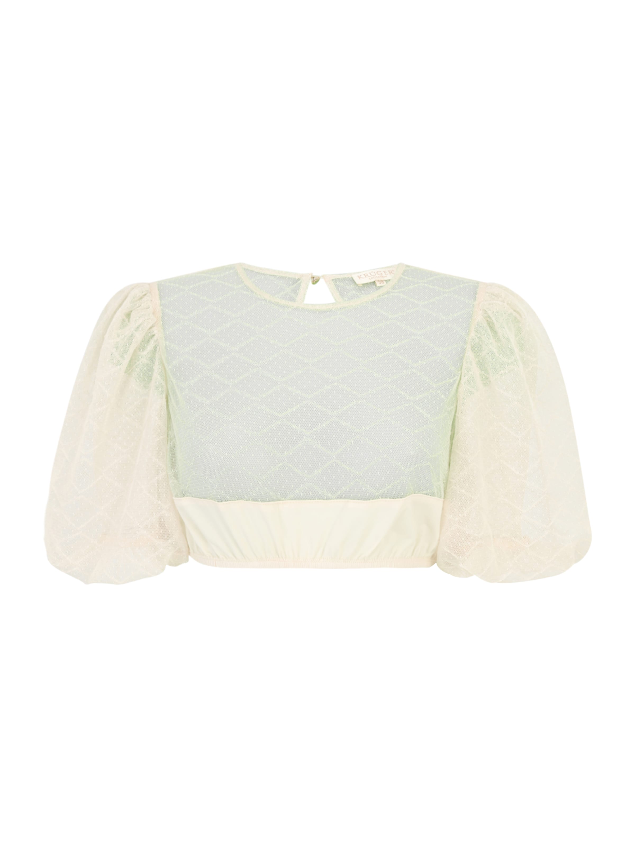 Krüger Madl Traditional Blouse in Beige: front