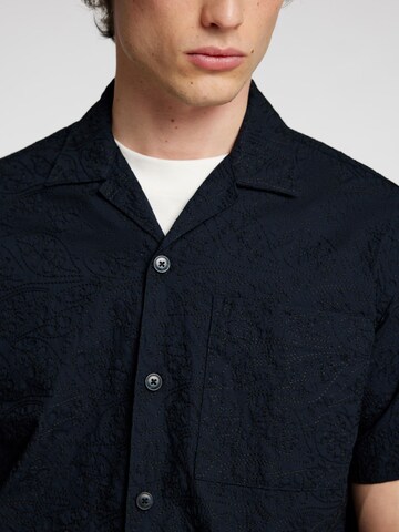 SELECTED Comfort fit Overhemd in Blauw