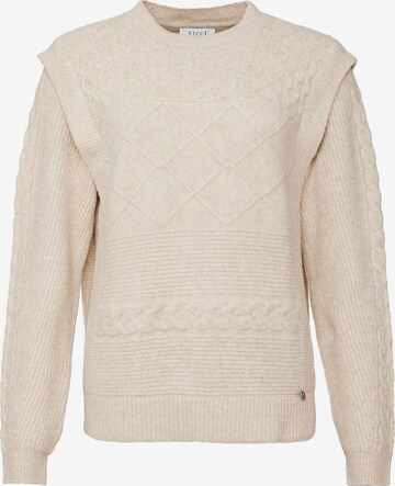 VICCI Germany Pullover in Beige: predná strana