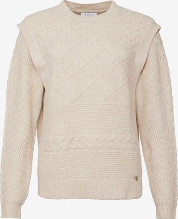 VICCI Germany Sweater in Beige: front