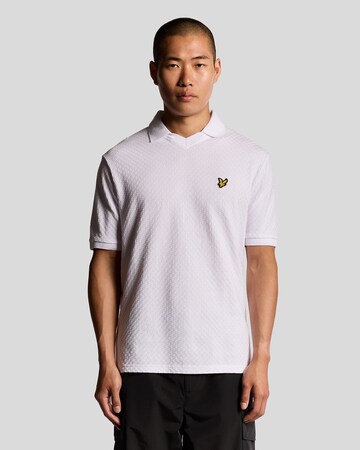 Lyle & Scott Shirt in Wit: voorkant