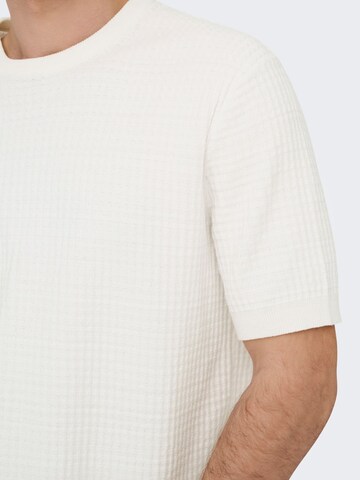 Only & Sons Bluser & t-shirts 'ONSSIKA' i hvid