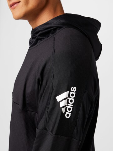 ADIDAS SPORTSWEAR - Casaco de treino em moletão 'Workout Warm ' em preto