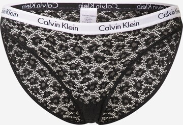 Slip Calvin Klein Underwear en noir : devant