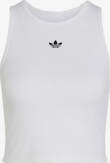 ADIDAS ORIGINALS Top 'Essentials' in XXS in Black / White, Item view