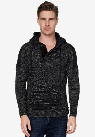 Rusty Neal Sweater 'Knitwear' in Black: front
