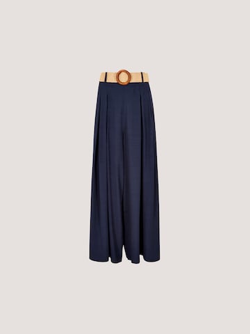 Apricot Wide Leg Hose in Blau