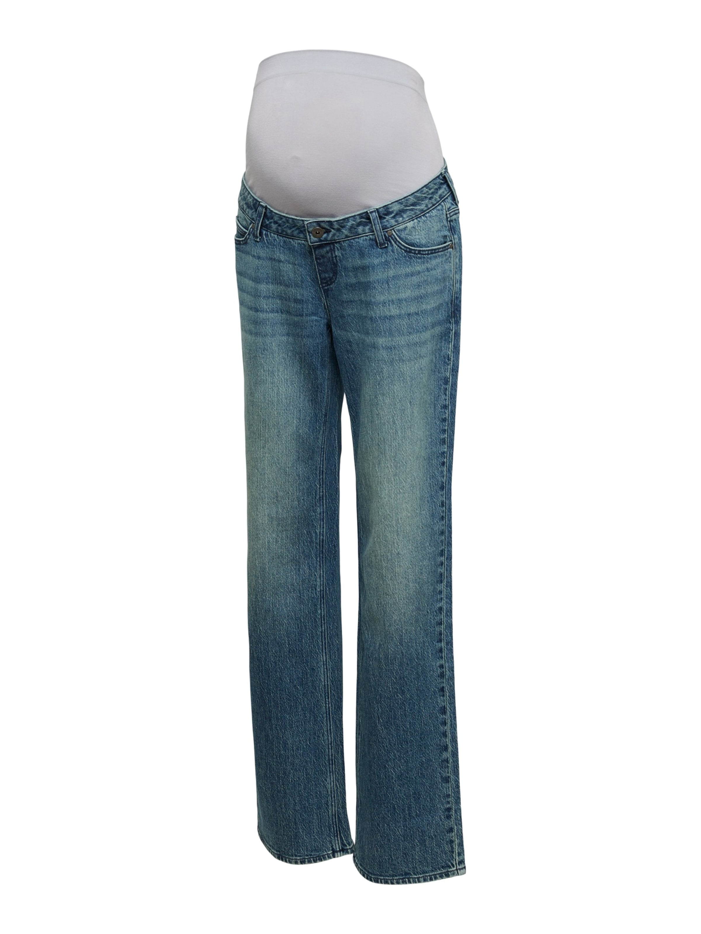 MAMALICIOUS - regular Vaquero 'MLCUBA' en azul: frente