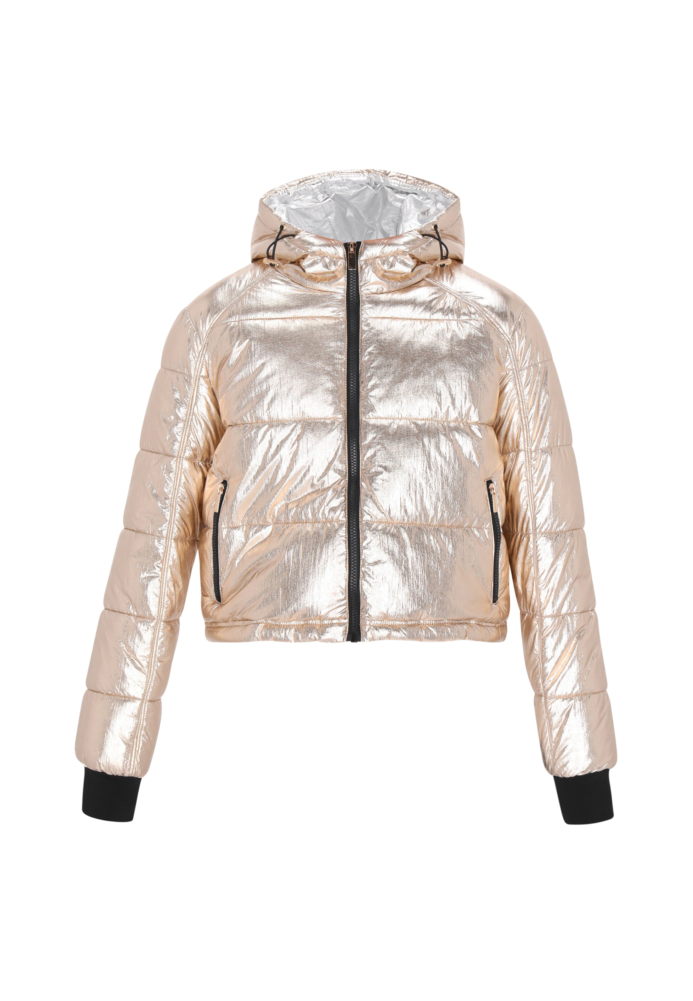 zelts faina Ziemas jaka: no priekšpuses