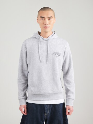 JACK & JONES Majica 'JJMAKOTO' | siva barva: sprednja stran