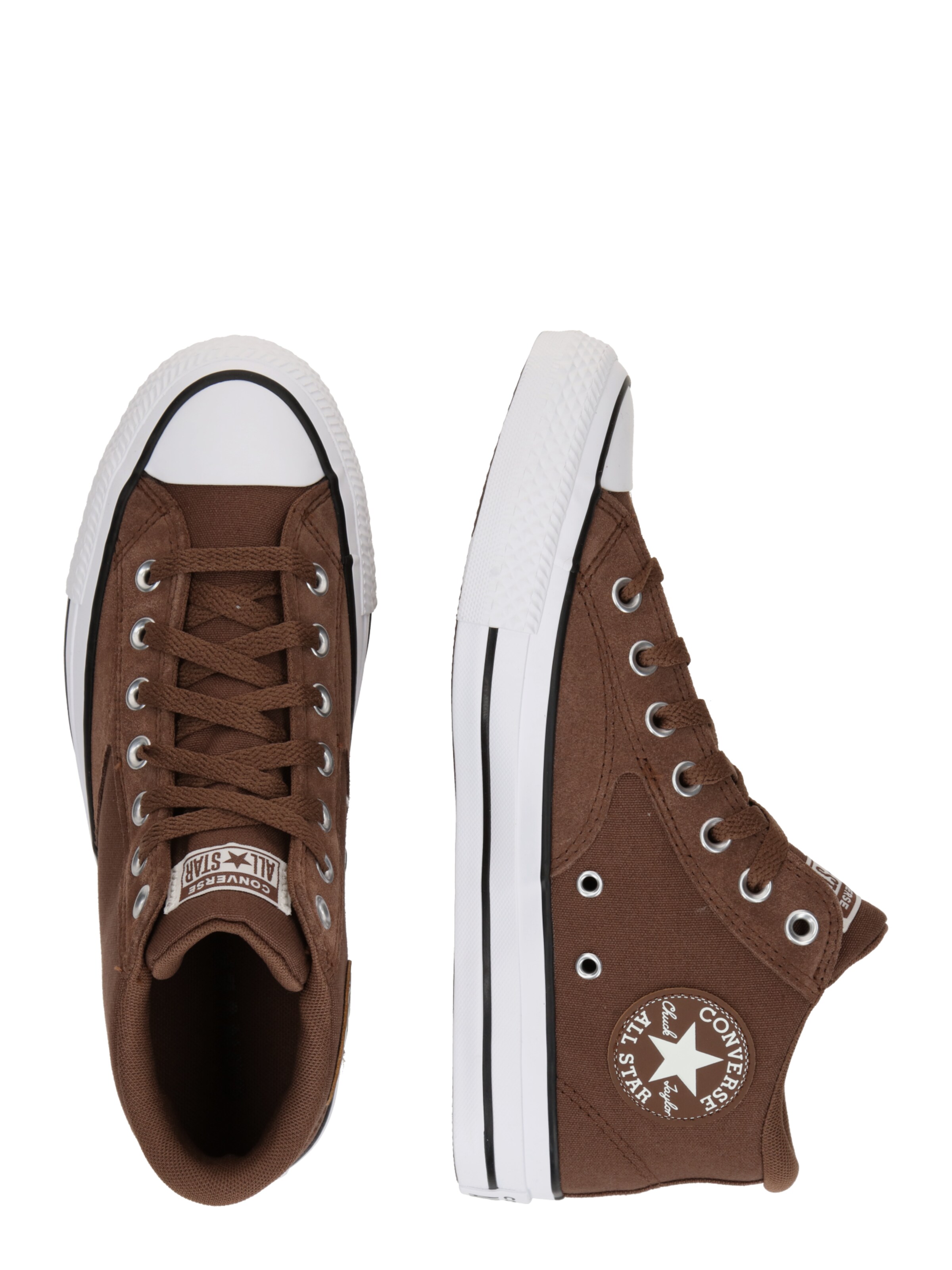 CONVERSE Sneakers hoog 'CHUCK TAYLOR ALL STAR MALDEN STREET' in Bruin |  ABOUT YOU