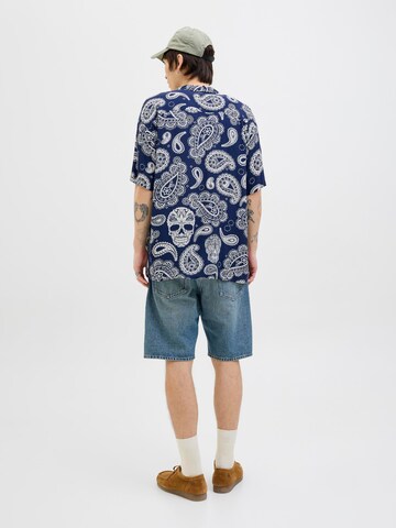 JACK & JONES Comfort Fit Skjorte i blå