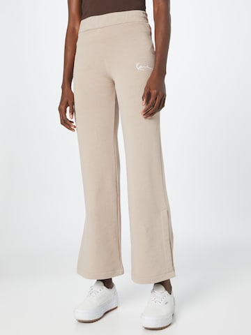 Loosefit Pantalon Karl Kani en blanc : devant