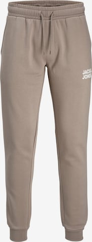 JACK & JONES Tapered Nadrág 'JPSTGordon' - bézs: elől
