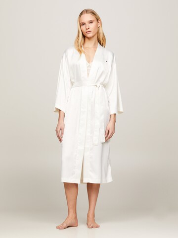 TOMMY HILFIGER Long Bathrobe in White