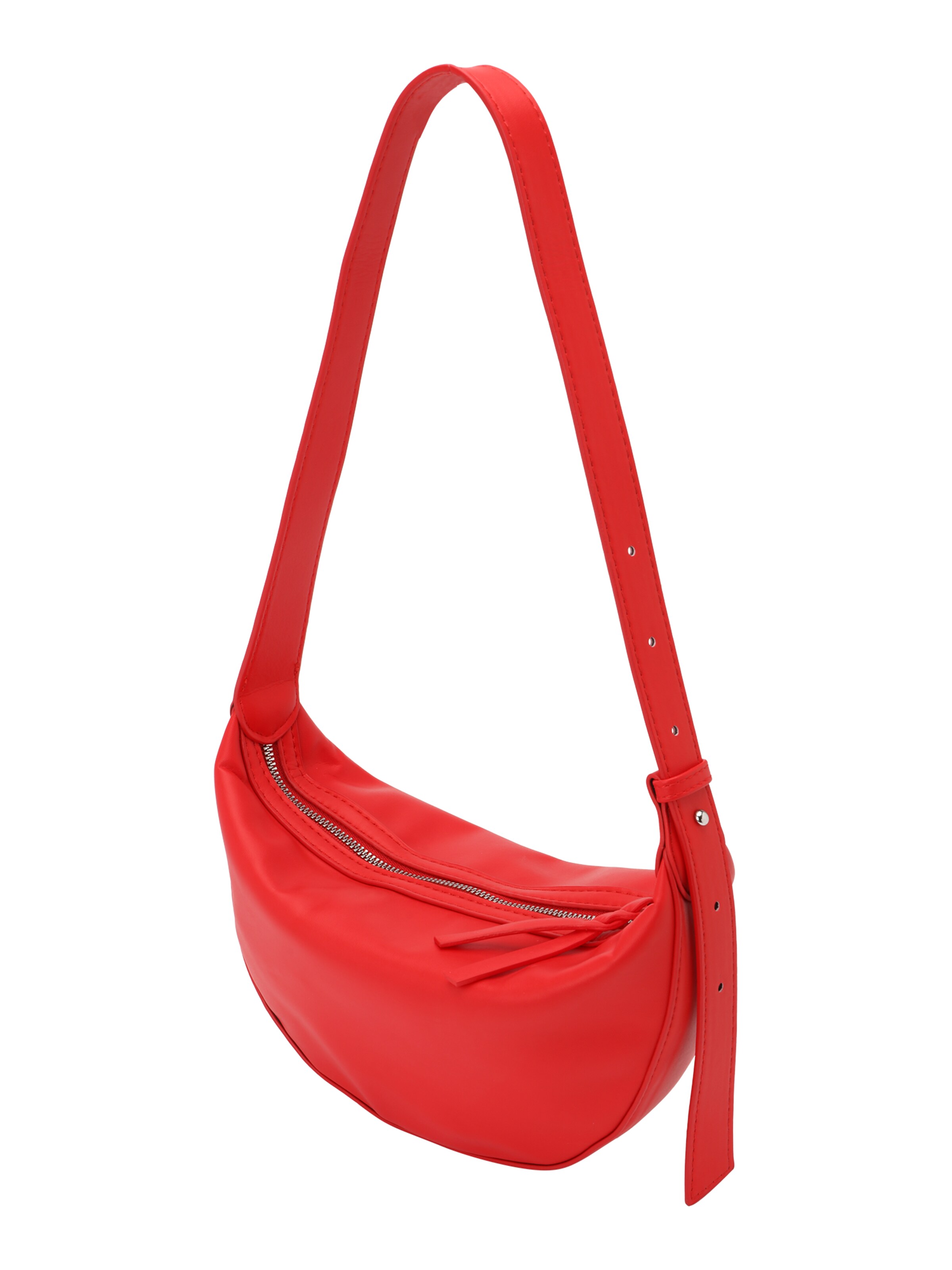 Borsa a spalla 'PCTESSA' di PIECES in rosso