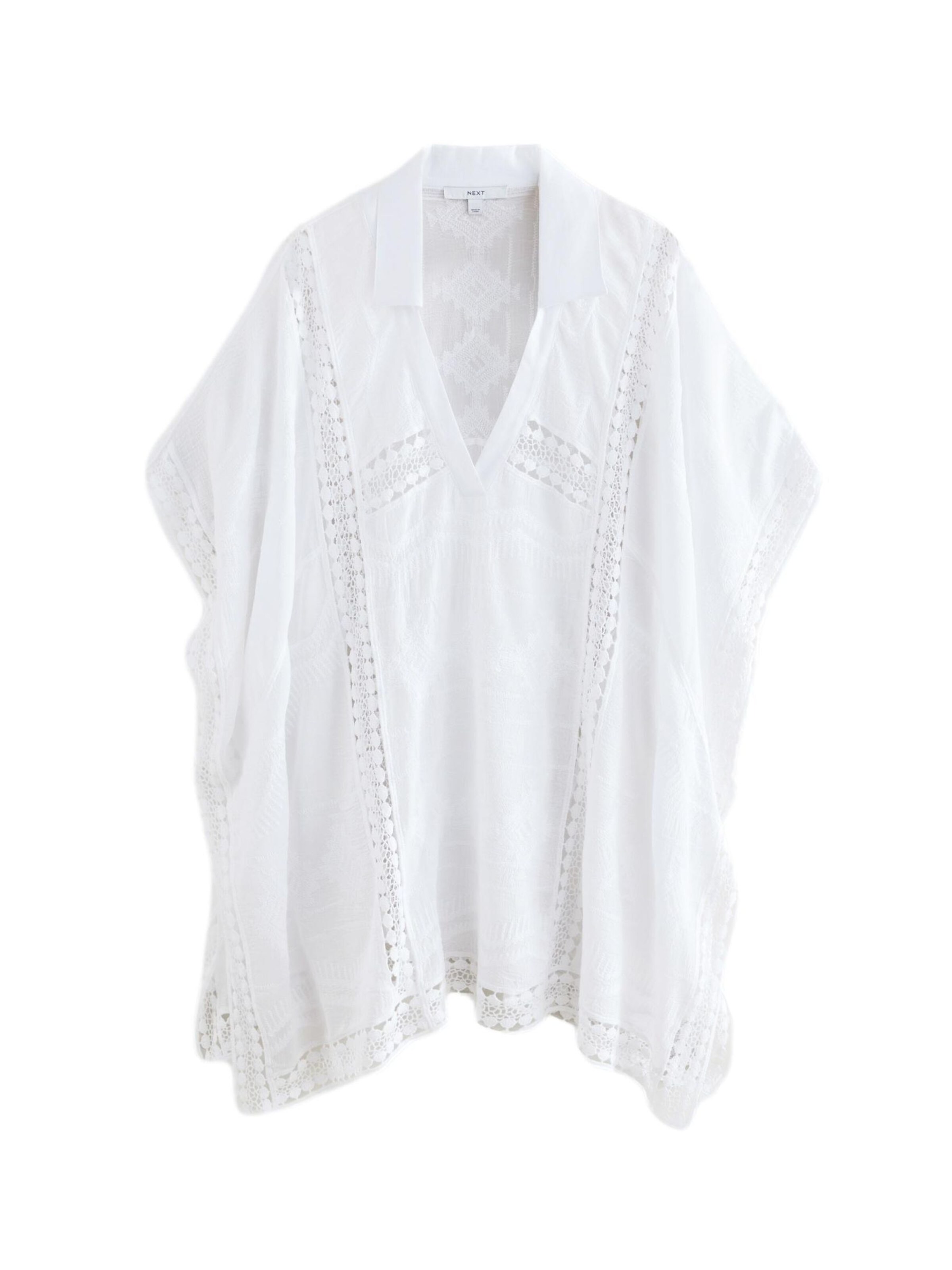 balta Next Paplūdimio suknelė: priekis