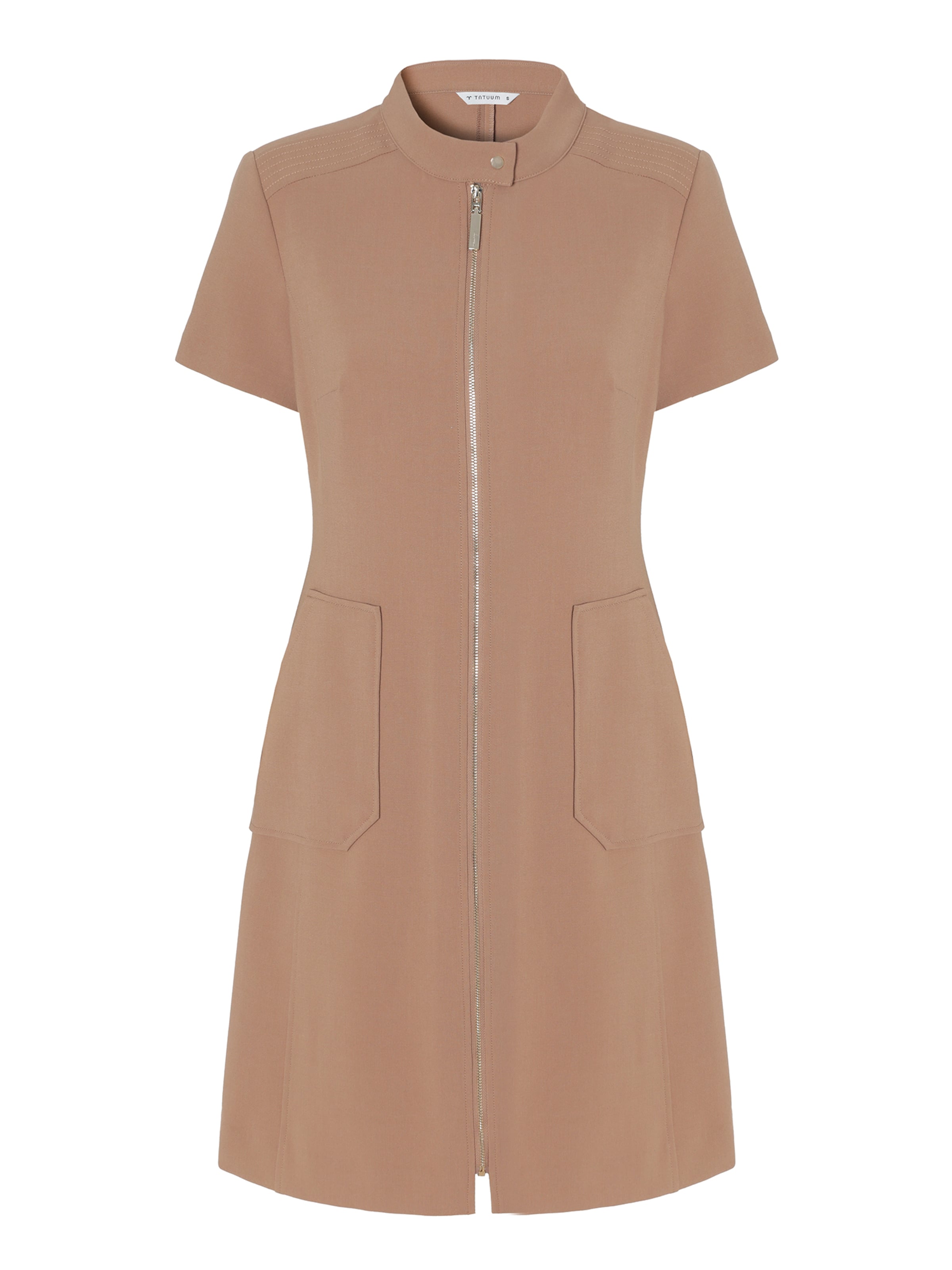 TATUUM Kleid 'Mantoki' in Beige: Vorderseite