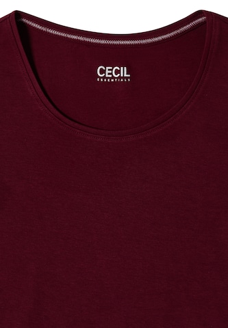 CECIL Тениска 'Pia' в червено