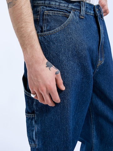 Dr. Denim Loosefit Jeans 'Colt Worker Cargo' in Blauw