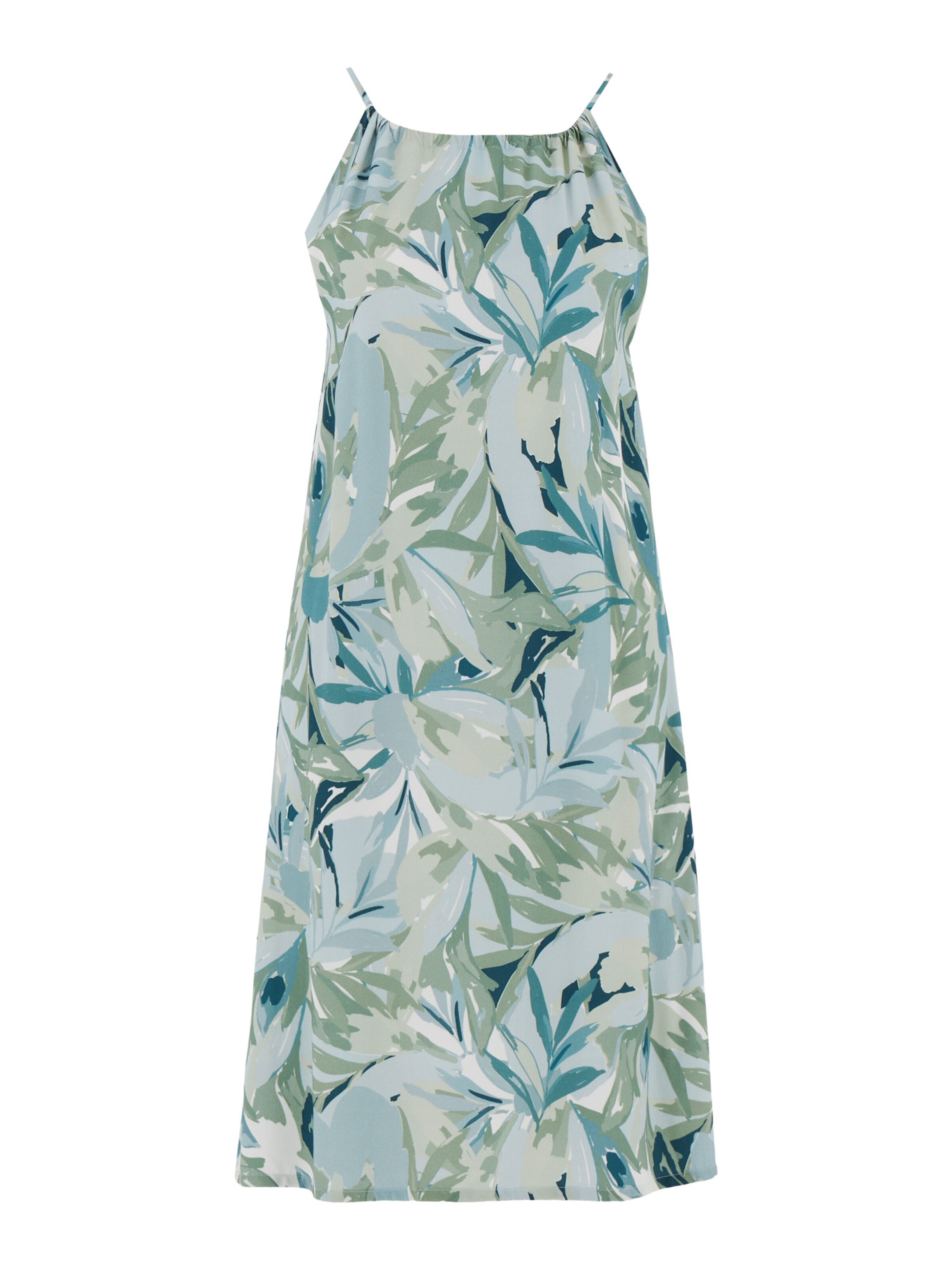 Organication Kleid in Blau: Vorderseite