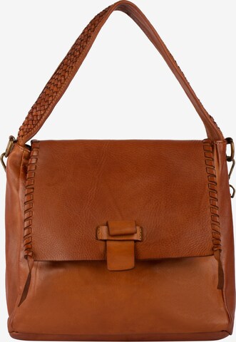 DreiMaster Vintage Handbag in Brown: front