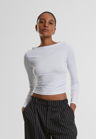Urban Classics Shirt in Weiß: Vorderseite
