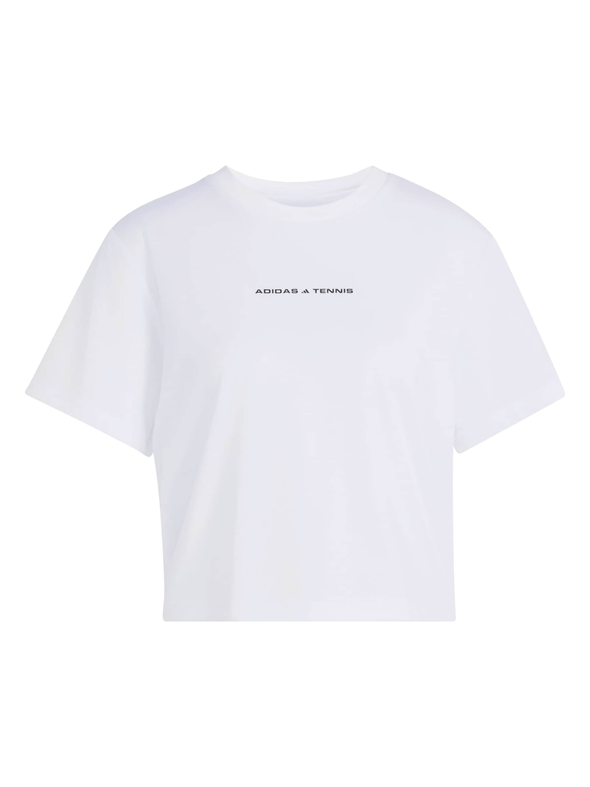 ADIDAS PERFORMANCE - Camiseta funcional 'TNS CLTR' en blanco: frente