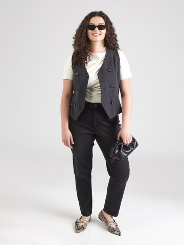 ONLY Carmakoma Regular Jeans 'CARELLIE' in Black