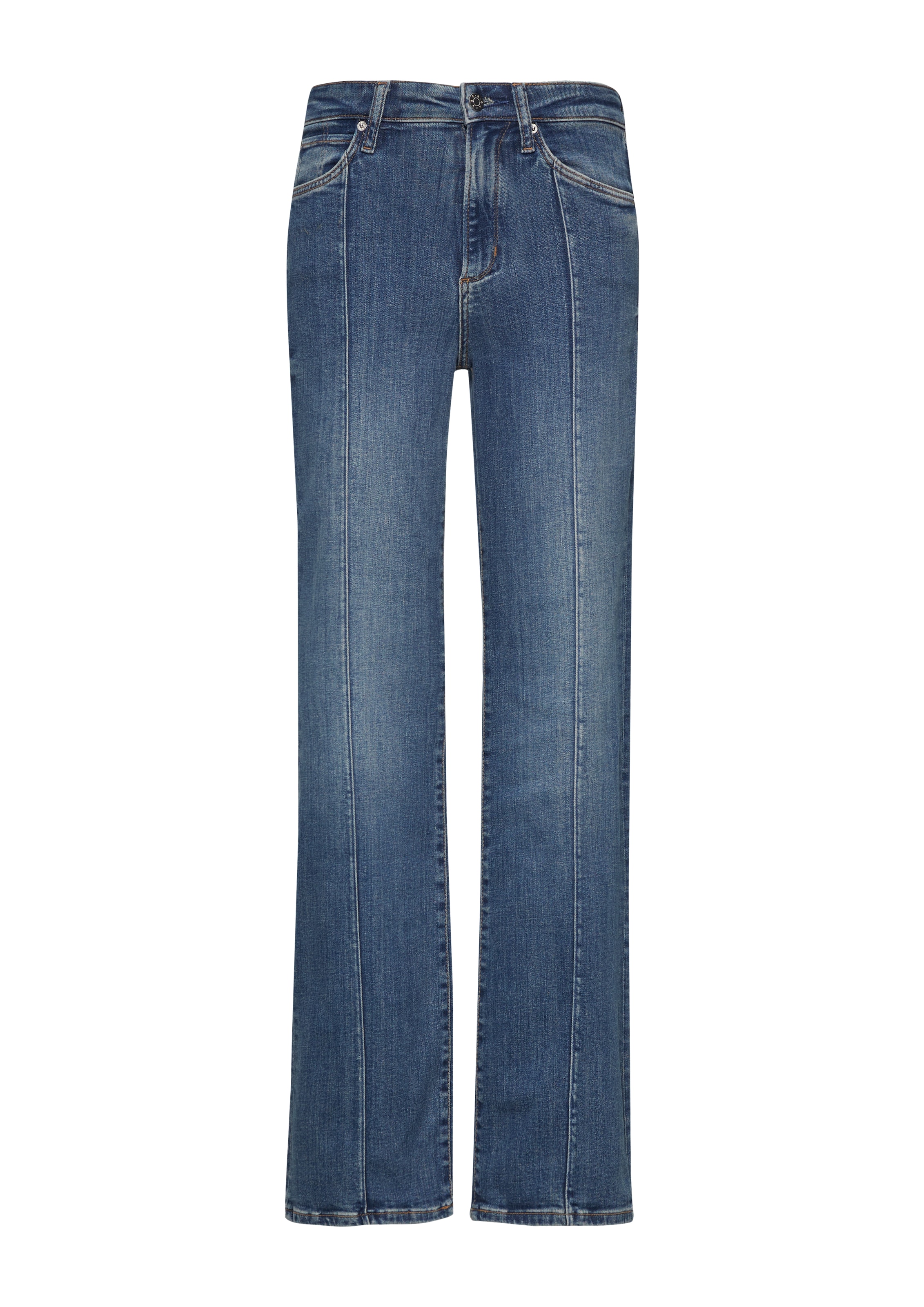 zils s.Oliver Plati gali Buktēti džinsi: no priekšpuses