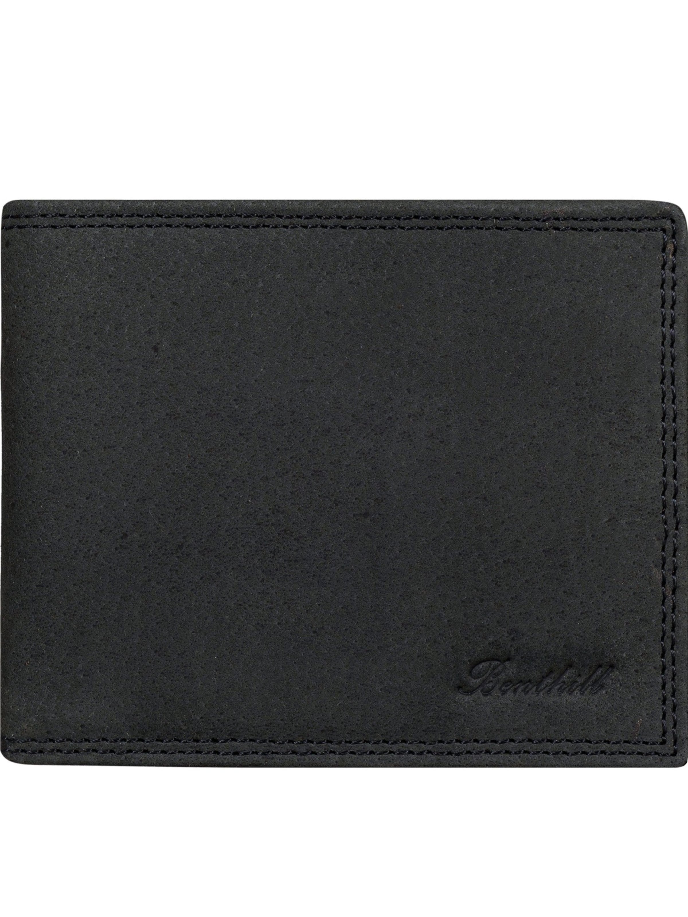 Benthill Wallet in Black: front