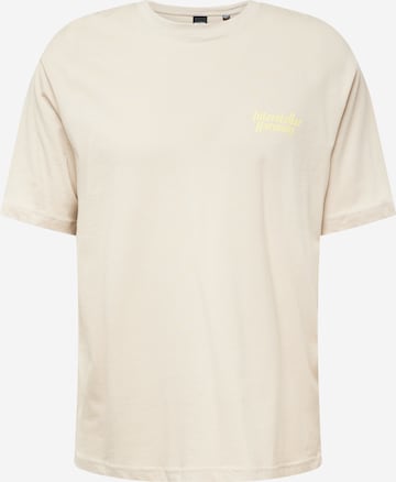 T-Shirt 'FALL' Only & Sons en beige : devant