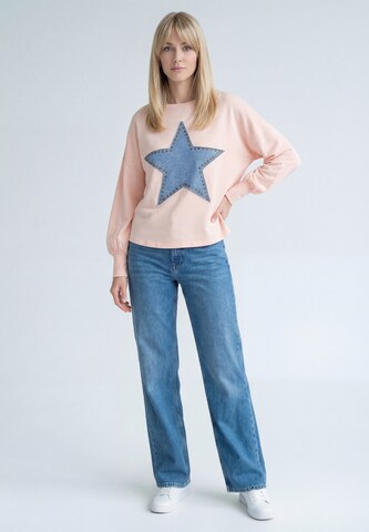 Sweat-shirt MIMO en rose