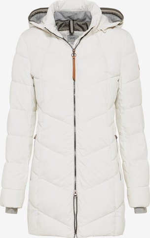 CAMEL ACTIVE Winter Coat in White: front