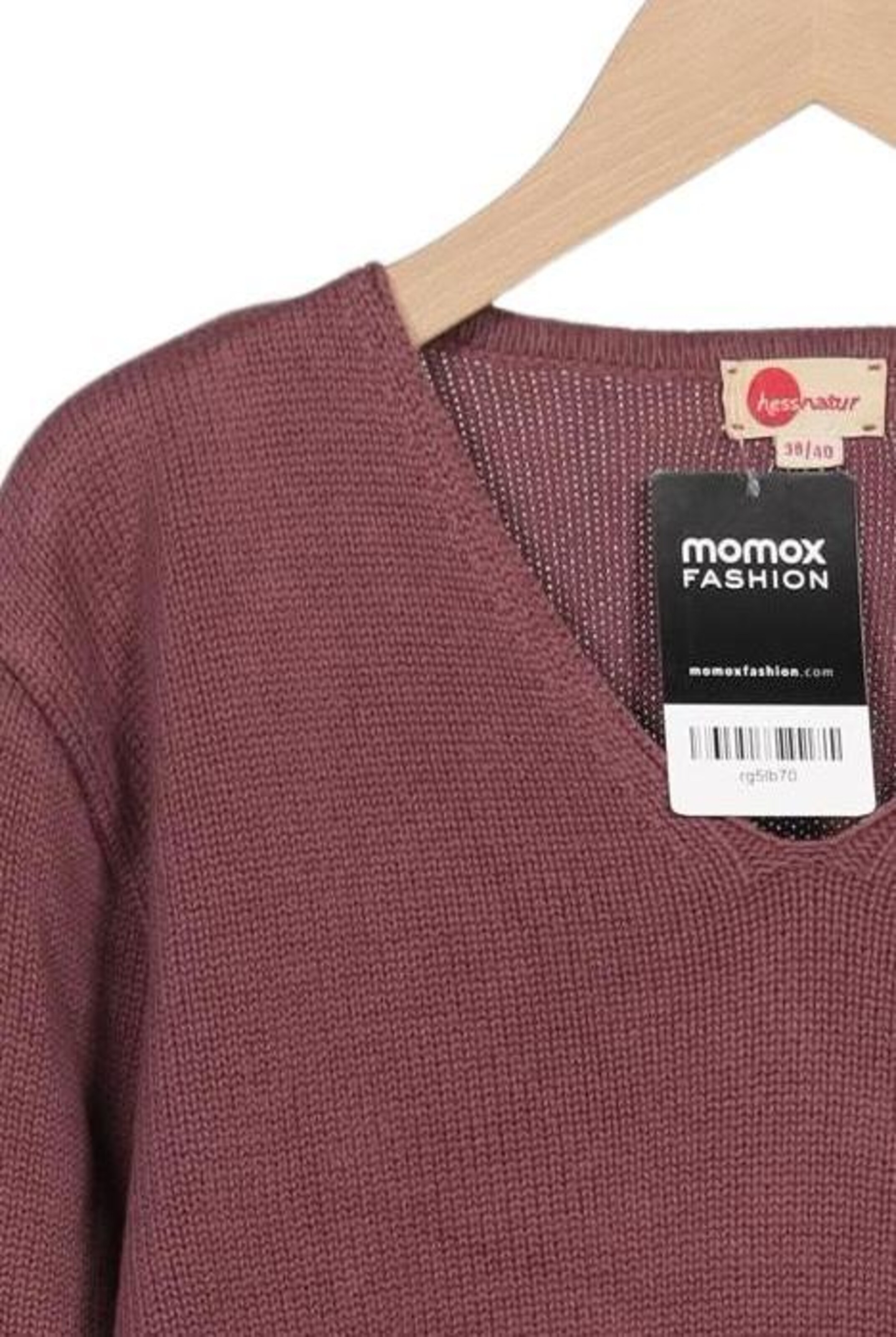 hessnatur Sweater & Cardigan in M in Red