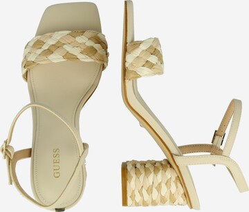 Sandales 'CADANTE' GUESS en beige