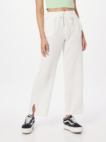 JDY Loose fit Pants 'THEIS' in White: front