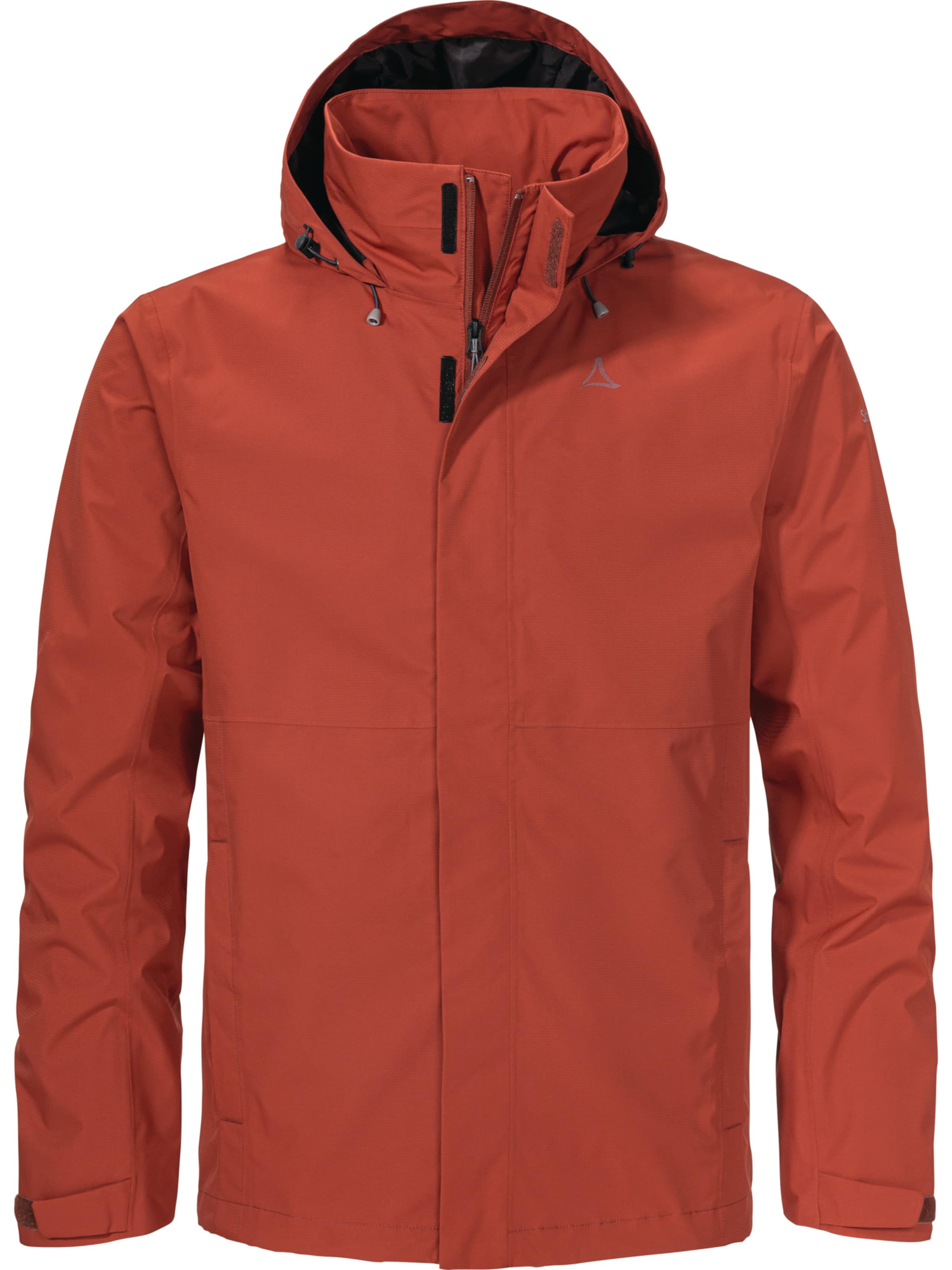 Schöffel Outdoorjas 'Gmund' in Rood: voorkant