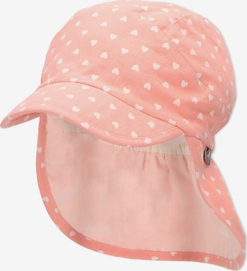 STERNTALER Beanie in Pink: front