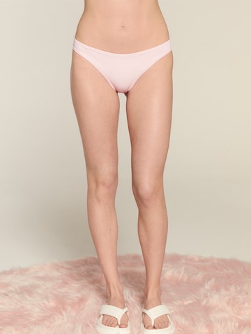 LENI KLUM x ABOUT YOU Bikinihose 'Josy' in Pink: predná strana