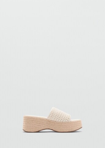 MANGO TEEN Mules 'Marta' in Beige