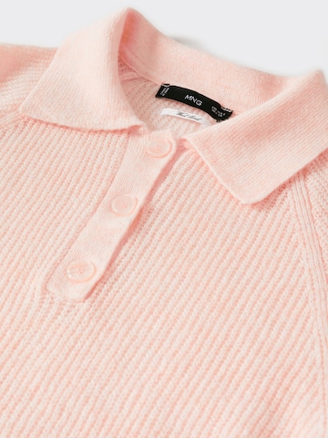 MANGO Pullover 'Ibec' in Pink
